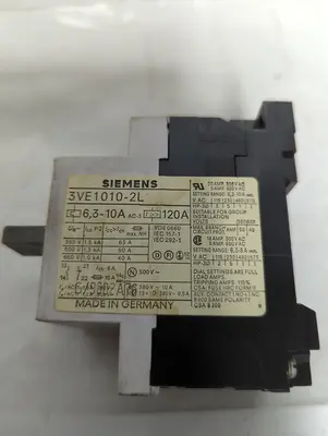 Used SIEMENS 3VE1010-2L Industrial Controls Ohio US | Surplus Asset Holdings #1412760