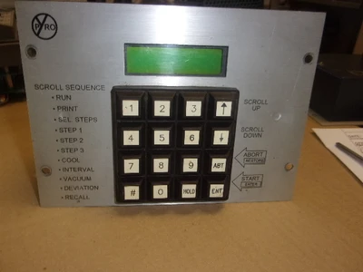 USED PYRO SCROLL SEQUENCE KEYPAD