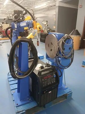 YASKAWA MOTOMAN 1440 DX200 Controller with DUAL Headstocks Dual-Axis Positioners | ACES Robotics Ltd (3)