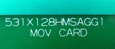 USED GENERAL ELECTRIC 531X128HMSAGG1 MOV CARD