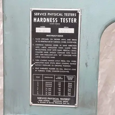 DIAMOND 8B TESTERS, HARDNESS | Turner's Machinery (6)