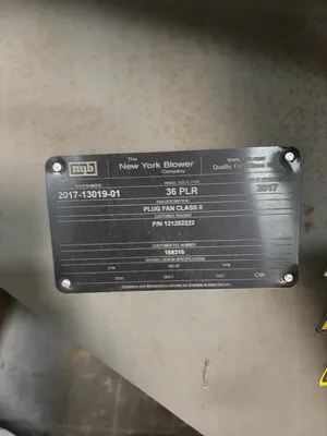 NEW YORK BLOWER 36 PLR Fans & Blowers | MAVERICK UNLIMITED INC. (2)