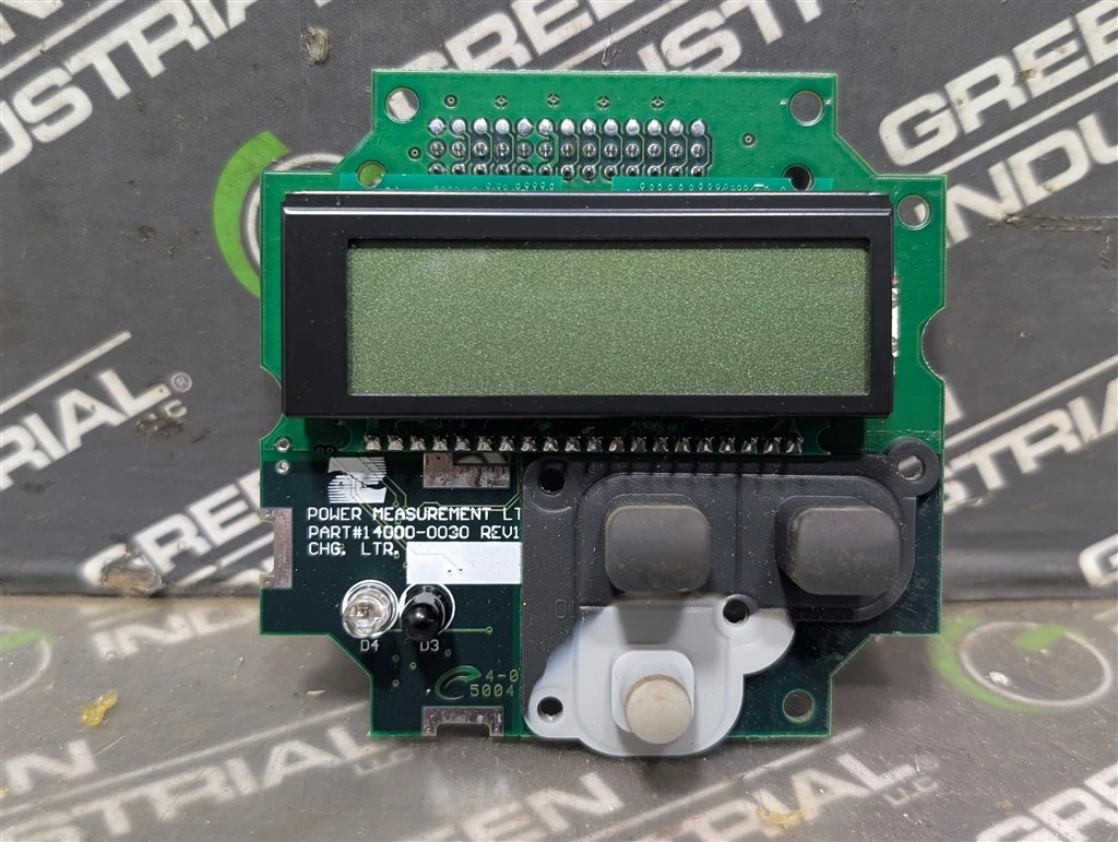 Power Measurement LTD 14000-0030 Power Meter Display / Operator Board Used
