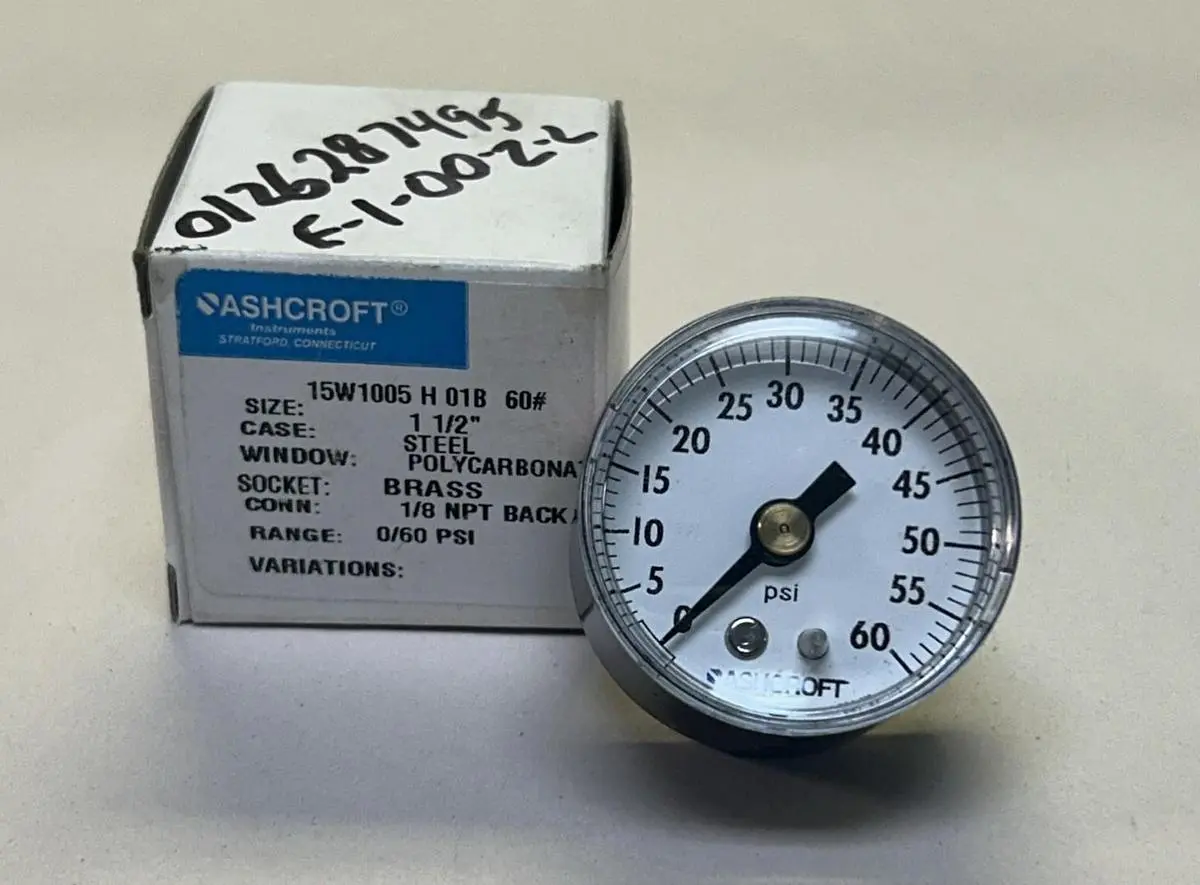 USED ASHCROFT 15W1005H01B60