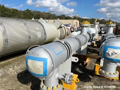 Used Wuxi Chemical Equipment Shell & Tube Heat Exchanger, 234 Sq Ft, Duplex 2205, 2023