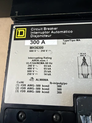 USED Square D MH36300
