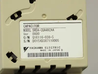 Yaskawa SRDA-CUA492AA Capacitor 12A For DX200 Robot Controller