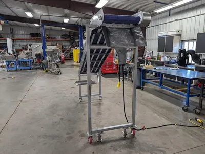 SS Incline Plastic Belt Conveyor