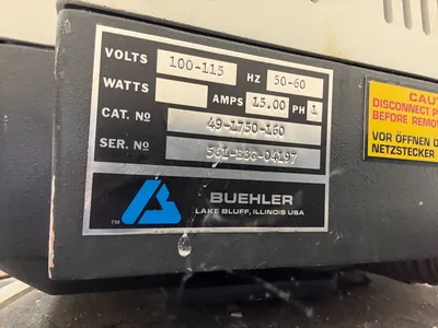 Used BUEHLER ECOMET 3 Wafer Polishers South Carolina US | ESS Industrial Equipment Sales #1700169