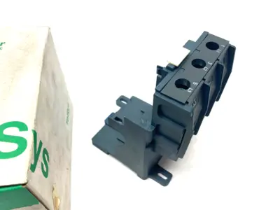 USED SCHNEIDER ELECTRIC TESYS LRD THERMAL OVERLOAD RELAY TERMINAL BLOCK