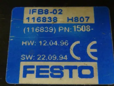 USED FESTO IFB8-02