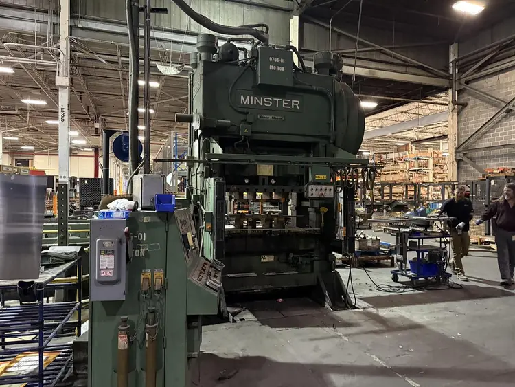 Used 1995 MINSTER P2-150 High Speed Production Presses Michigan US | Midwest Press and Automation #561315