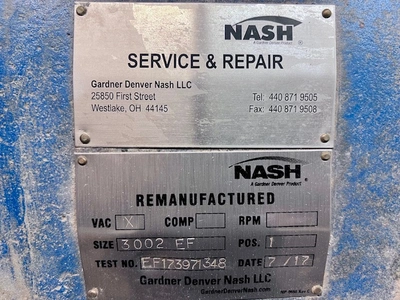 Nash CL3002 EF Vacuum Pump