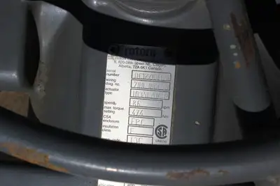 USED ROTORK 101-ESDV-587