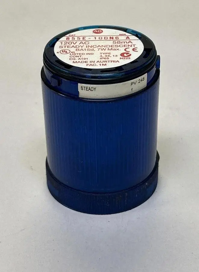 Used ALLEN-BRADLEY 855E-10DN6 Light Source Equipment Ohio US | Surplus Asset Holdings #1495590