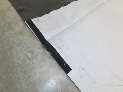 Singer Safety 82"x 15' Vinyl Welding Curtain Weld Vision Tinted Strip