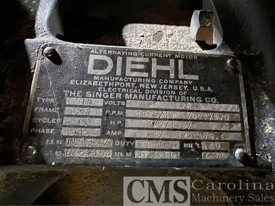 USED DIEHL MODEL 75 STRAIGHT LINE RIP SAW