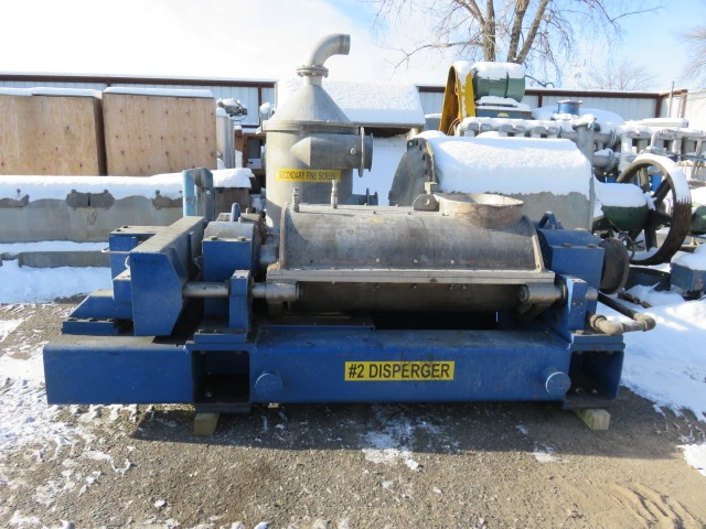 Andritz Ahlstrom MDR2000H Hot Disperger Kneader 34"