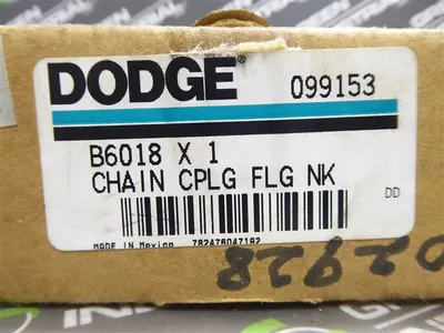 Dodge B6018 Chain Flanged Coupling 099153 New
