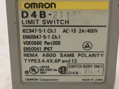 USED OMRON D4B-2115N-R