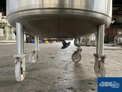 USED Northland 70 Gal Northland Stainless Reactor Body, 316L S/S, 55/70#