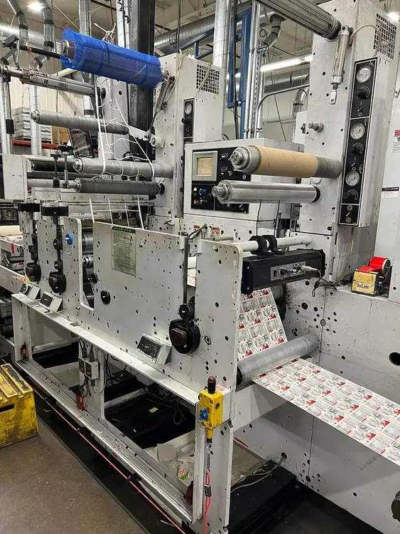 Used 2009 MARK ANDY 2200-S Flexo Printing Presses Missouri US | J&J Converting Machinery #801444