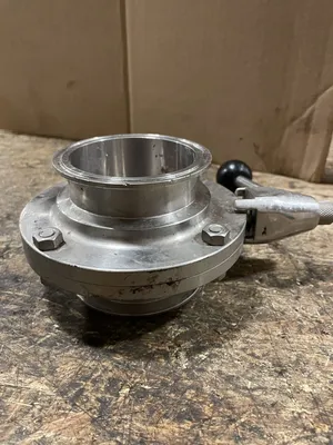 3” 316 Stainless Steel Manual Sanitary Butterfly Valve