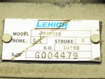 Used LEHIGH _UNKNOWN_ Pneumatic Cylinders | Arrow Industrial #612620