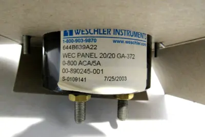 NEW WESCHLER 644B639A22 PANEL METER