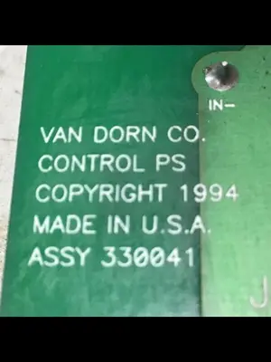 USED VAN DORN PC330-041