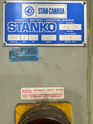 STANKO BGV-375 milling machine