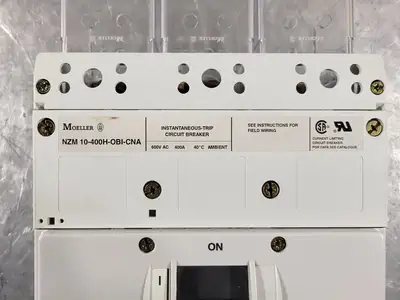 USED MOELLER NZM10-400H/ZM-400-OBI-CNA