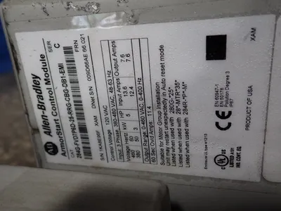 Used ALLENBRADLEY 284GFVD7P6DRRGCBGDBIEMI Starters Ohio US | HGR 24 #883900