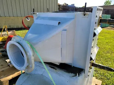 Large Top/Bottom Mounted Stainless Steel Coil Heat Exchanger w/Spare Top Unit