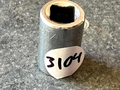 Vintage Craftsman SAE 11/16” Socket, -G-, 1/2 Drive, 12 Point, 47507 - USA 🇺🇸