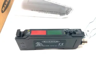 New | in-Stock Banner Engineering Expert Dual Display Fiber Amplifier 4-pin M8 Inte. QD Photoelectric Sensors Michigan US | Maverick Industrial Sales #1424599