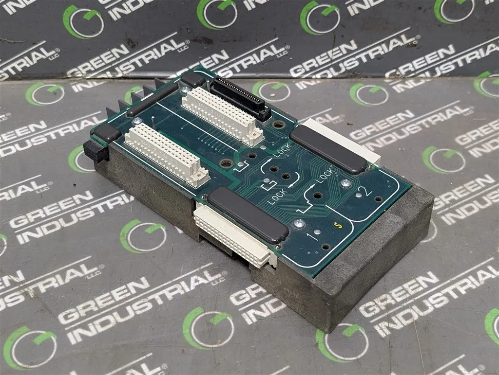 Fisher Rosemount KJ4001X1-BA3 Delta V 2 Wide Carrier Base Module Rev. B Used