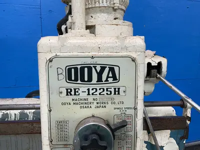 Used OOYA MACHINERY WORKS CO. RE1225H Radial Drills Ohio US | HGR 24 #1518912