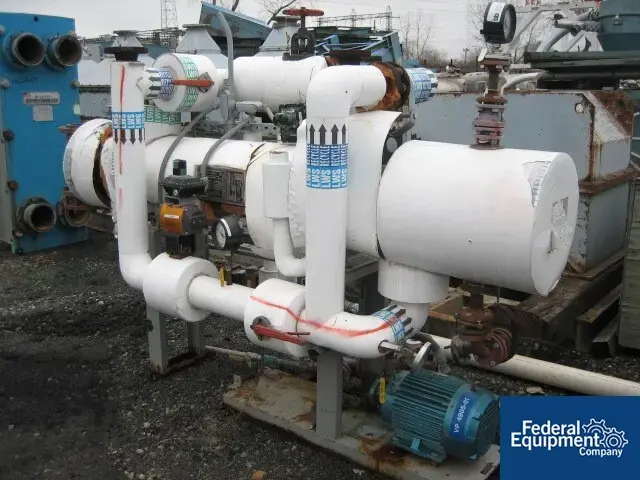 Used Carbone 60 Sq Ft Carbone Heat Exchanger, 100/100# Heat Exchangers Ohio US | Federal Equipment Company #127723