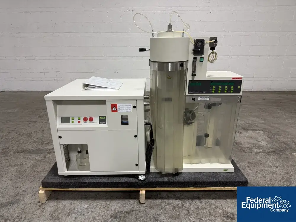 USED BUCHI Buchi B-290 Mini Spray Dryer with B-295 Inert Loop