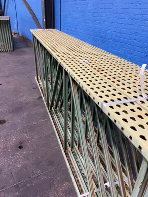 42" X 144" Pallet Racking Uprights  - Tear Drop
