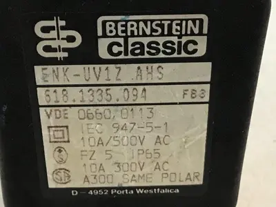 USED BERNSTEIN ENK-UV1Z AHS