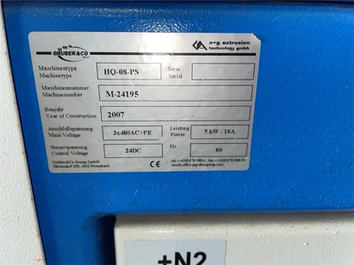 A+G Extrusion/Gruber&Co Puller / Guillotine