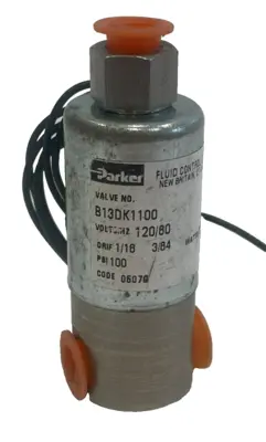 NEW PARKER B13DK1100 SOLENOID VALVE 120/60