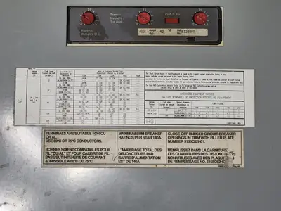 Used 2002 CUTLER-HAMMER POW-R-LINE 1A Switchgears British Columbia CA | Lenmark #835330