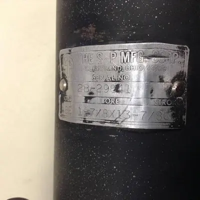 USED THE S-P MFG. CORP. BE 1-7/8X13-7/8CC