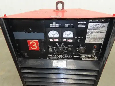 Lincoln 8794 M IDEALARC R3R 500 DC Arc Welding Power Souce Welder 230/460 3PH