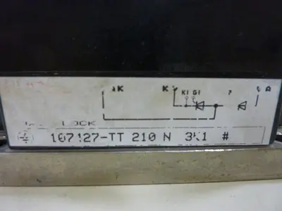 USED EUPEC 107127-TT 210 N 3K1