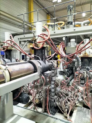 Used 2005 SML 2.5m 5 layer cast stretch film extrusion line Cast Film Lines New York US | Mark One Machinery #469618