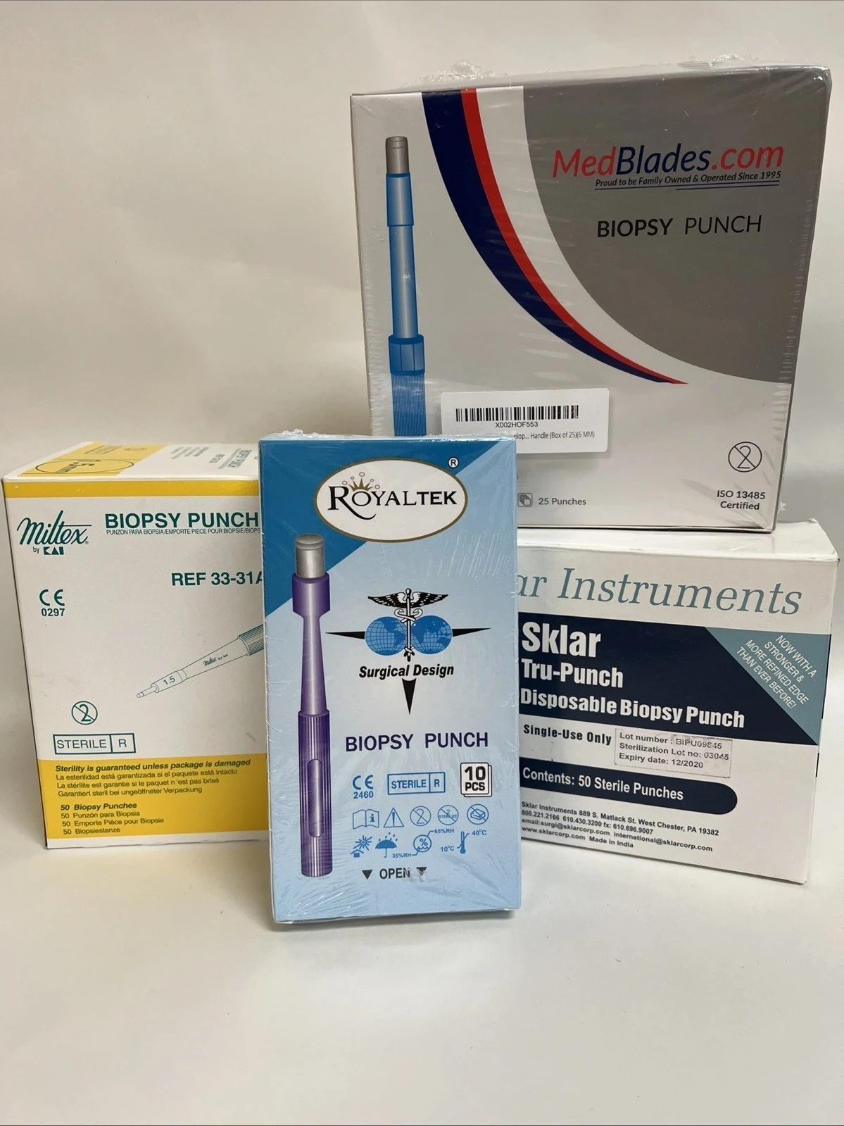 NEW Miltex Sklar, Royaltek, Medblades, Miltex